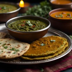 Makki Ki Roti with Sarson Ka Saag